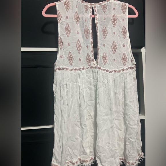 Free People Diamond Embroidered Top Size S - Picture 4 of 5